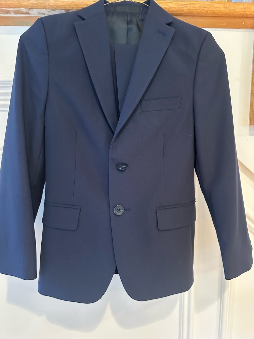 Kenneth Cole Reaction Navy Boys' Suit- Jacket snd Pants